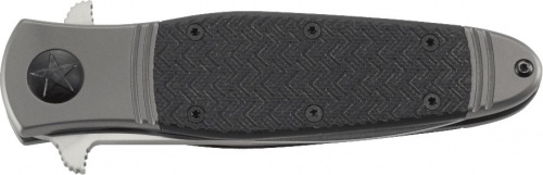 Нож CRKT_K340KXP Bombastic - складной, рук-ть сталь/нейлон, клинок 8Cr13MoV