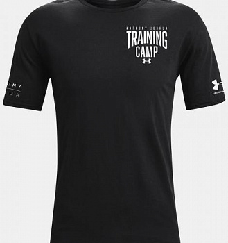 ФУТБОЛКА UA ANTHONY JOSHUA CAMP TEE 1374919-001 ФУТБОЛКА UA ANTHONY JOSHUA CAMP TEE 1374919-001