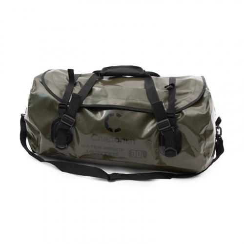 Гермосумка "СЛЕДОПЫТ - Hunter 90 л цв хаки с черным
