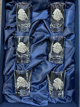 Набор стопок 41270 "Удачная охота"  60мл. 6шт. Нс41270Уох