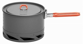 Котелок с теплообменной системой, из анодированного алюминия 1.5 л. FEAST K2, FM
