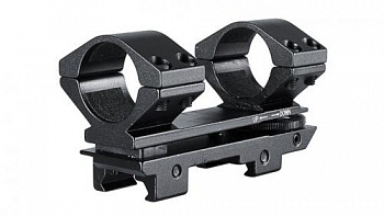 Кронштейн Hawke моноблок на 26мм на планку Weaver регул.выс.+/-30 MOA (22302)