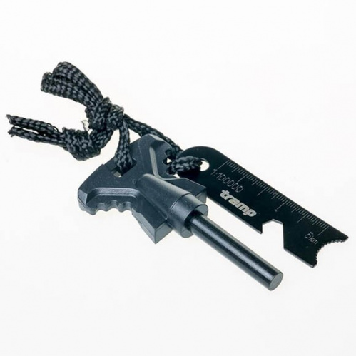 Комплект - огниво/открывашка (черный) Tramp TRA-233