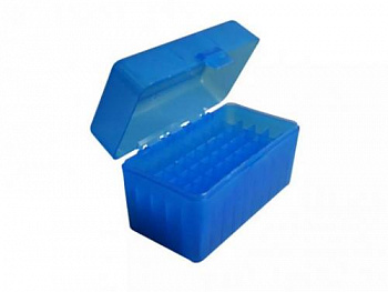 Кейс для хранения 50 патронов кал. 6.5x 55S. 30-06Spr. 9.3x62