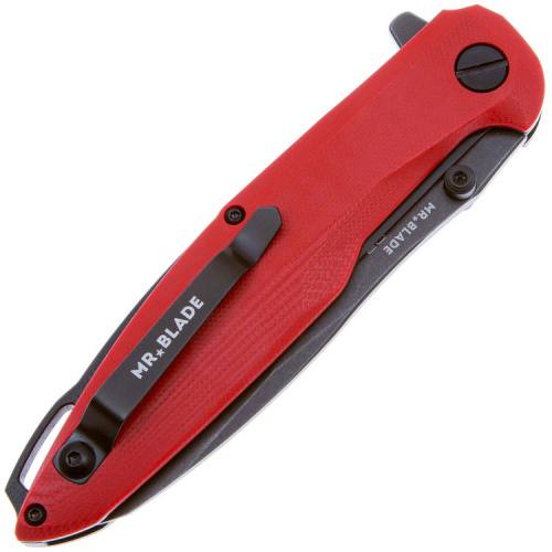 Нож складной "Mr.Blade Convair Gen.2" (Black Stonewash, G10 Red)