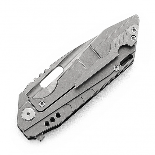 Нож BT1910C Shodan - складной, рукоять серый титан/карбон, клинок S35VN