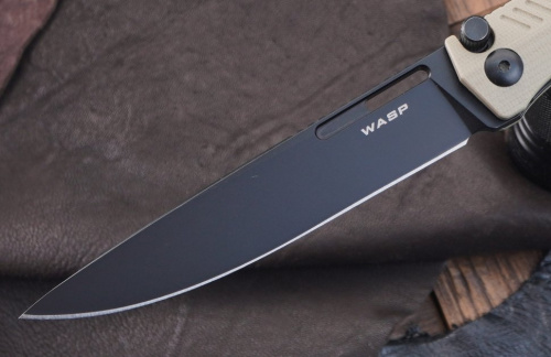 Нож складной Mr.Blade Wasp (D2 BSW, G10 Tan)