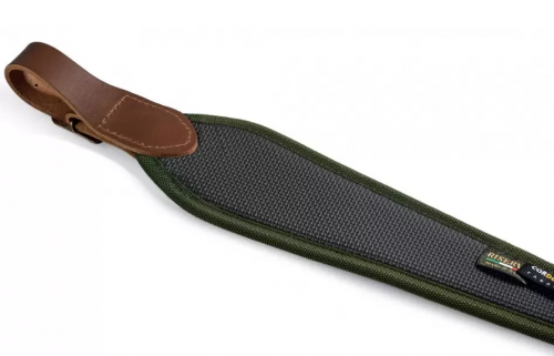 РЕМЕНЬ ОРУЖЕЙНЫЙ RISERVA СУКНО АППЛИКАЦИЯ СЕРНА ЗЕЛЕНЫЙ