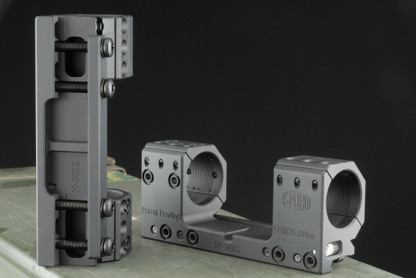 Кронштейн тактический Spuhr 30мм д/уст-ки на picatinny H38mm OMIL/0 MOA SP-3002