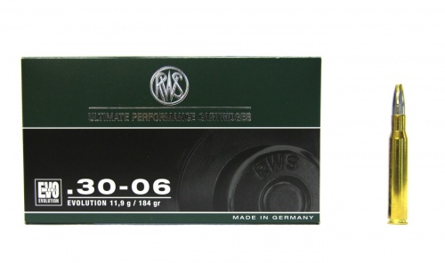 Патрон к.30-06 11,9гр EVO Power Bonded RWS 1шт (Н)