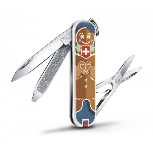 Нож 0.6223.L1909-брелок "Gingerbread Love"