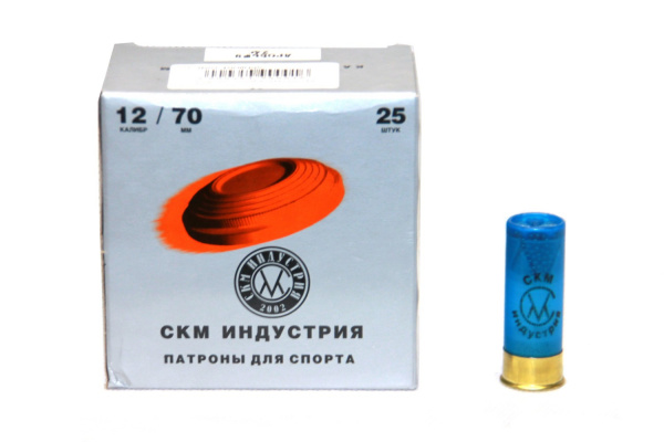 Патрон к.12х70 №7,5 СКМ Трап 24гр 1уп/25шт