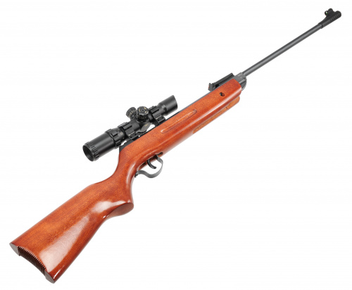 Винтовка пневм. Borner Chance Wood Safe (переломка, дерево, XSA6W21), кал.4,5 мм, 3Дж.