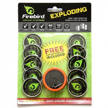 Набор взрывных мишеней для пневмат оружия 40мм