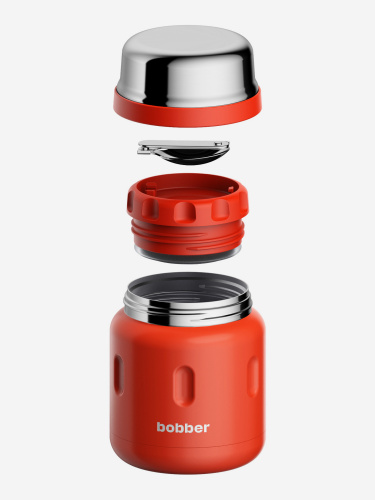 Термос "Bobber"  0.5 литра Jerrycan-500 Cayenne Red