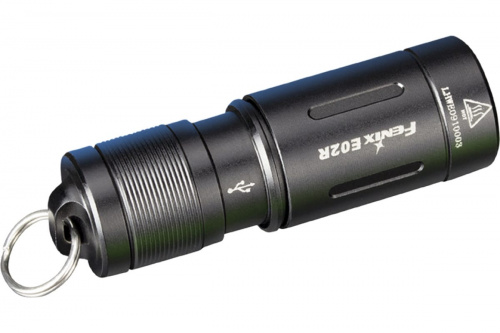 Фонарь Fenix E02R черный Фонарь Fenix E02R черный