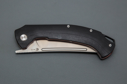 Нож Узбекский, складной ст.VG10, рук.G10 (черная)