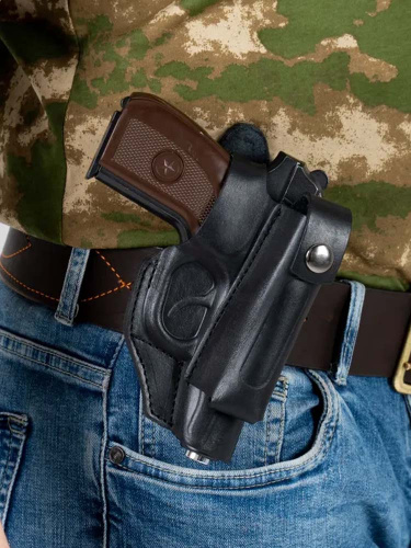 Кобура поясная формованная к ПМ с з/о ПК-34