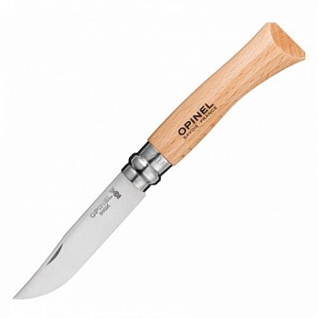 Нож Opinel №7, нержавеющая сталь, бук, блистер Нож Opinel №7, нержавеющая сталь, бук, блистер