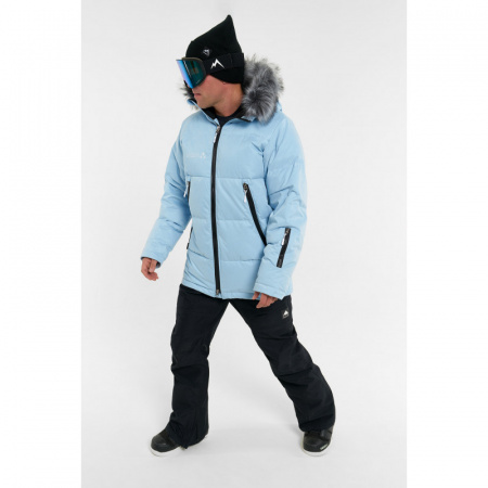 КУРТКА ПУХОВАЯ ADVANCE ГОЛУБОЙ