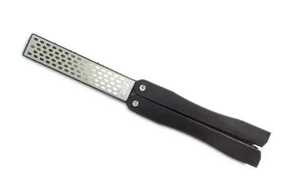 Точилка складная алмазная для ножей черная