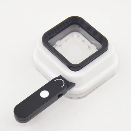 Лупа раскладная 10х,15х, 20х, с подсветкой