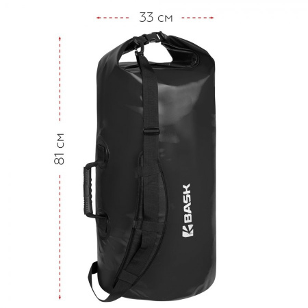 ГЕРМОМЕШОК BASK WP BAG V3 60 ЧЕРНЫЙ