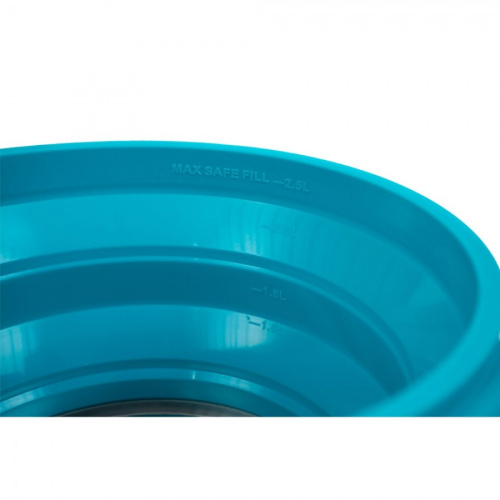 Котелок силиконовый Tramp 2,5л (аквамарин)