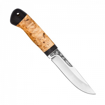 Нож разделочный "Шашлычный-малый" карельская береза, 95х18