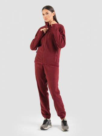 КОСТЮМ RICH ЖЕНСКИЙ (ФЛИС, ВИННЫЙ) TRITONGEAR