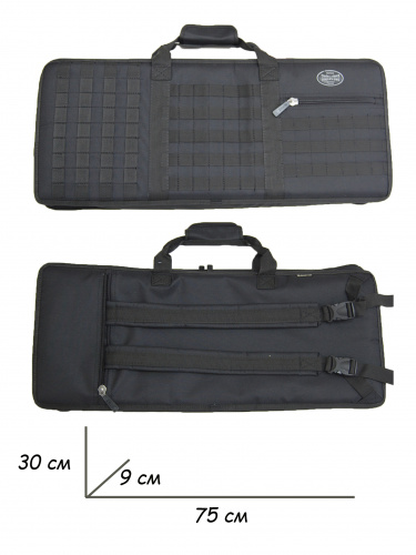 Кейс 750*300 модуль / кордура, поролон / чёрный