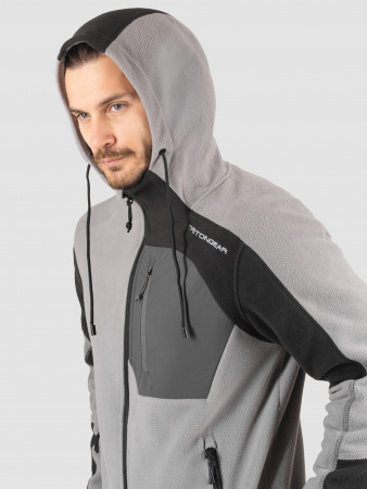 ТОЛСТОВКА ROVER HOOD  (ФЛИС, СЕРЫЙ) TRITONGEAR