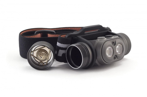 Фонарь ЯРКИЙ ЛУЧ YLP "PANDA 3 ACCU" налобный CREE XP-G3+XP-L HI max.1100лм, акк.