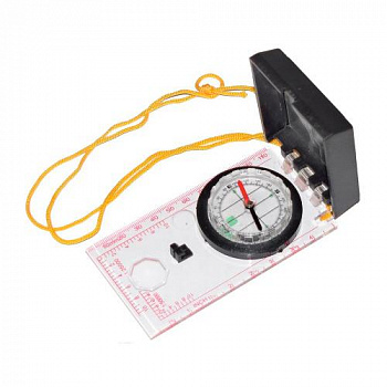 Компас ДС 45-ZL, орг. стекло, зеркало, линейка