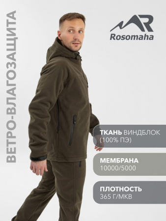 КОСТЮМ ВЕТРОЗАЩИТНЫЙ ИРБИС Н (ВИНДБЛОК, ОЛИВКОВЫЙ)