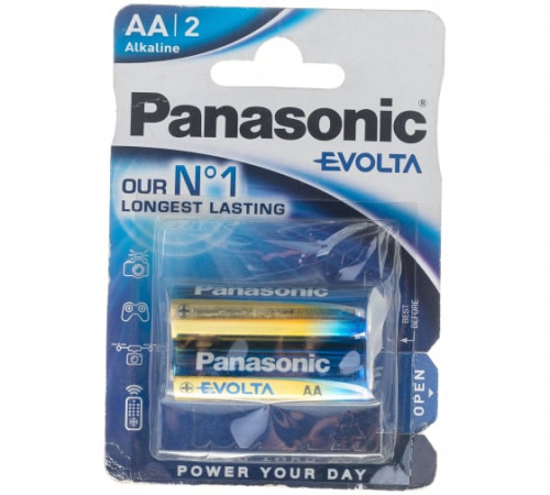 Батарейка Panasonic Evolta LR 6 2xBL