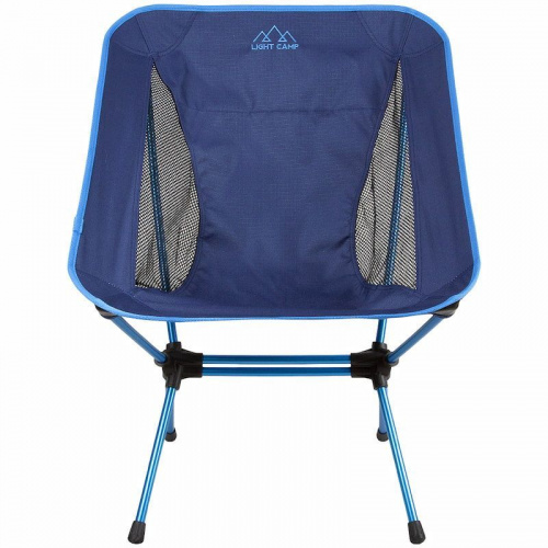 Кресло складное LIGHT CAMP Folding Chair Small цв. синий LC-203