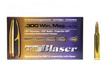 Патрон к.300WinMag 10,7гр CDP Blaser 1шт