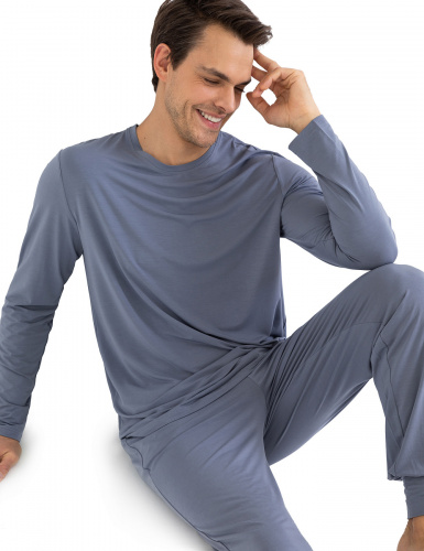 ЛОНГСЛИВ NORVEG BAMBOO СЕРЫЙ