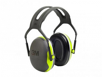 Наушники противошумные PELTOR серия X, SNR 33db, зелёные