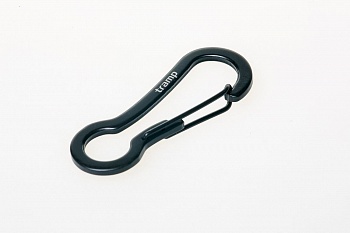 Карабин Tramp из ножевой стали черный (Сталь )