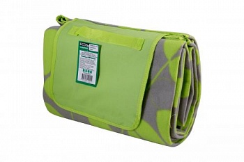 Коврик для пикника Лист (флис), размер (150*200см), с влагостойкой основой