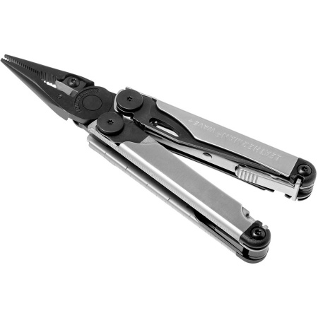 Инструмент Лезерман Вейв Плюс Серебристо-Черный