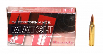 Патрон к.223Rem 4,86гр BTHP Super Match Hornet 1шт