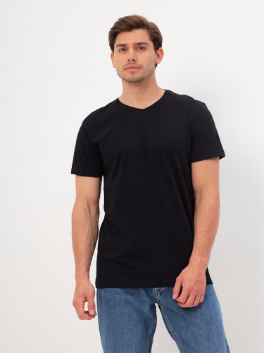 ФУТБОЛКА GREG G146-KO-SA-S5111 (ЧЕРНЫЙ)