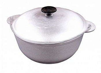 Казан 3л с крышкой д.200