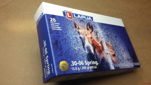 Патрон к.30-06 13,0гр Mega SP Lapua 1шт