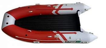 Лодка "GLADIATOR" Е380 PRO №CNGLD116518J222 красно-белый