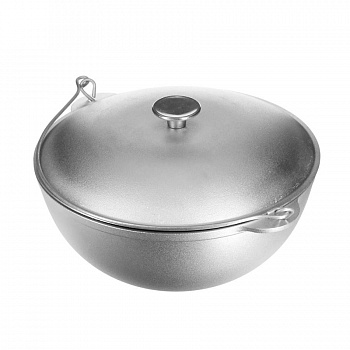 Казан походный 15л с крышкой д.410мм