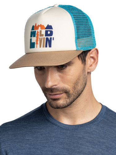 КЕПКА BUFF TRUCKER CAP SCEN MULTI